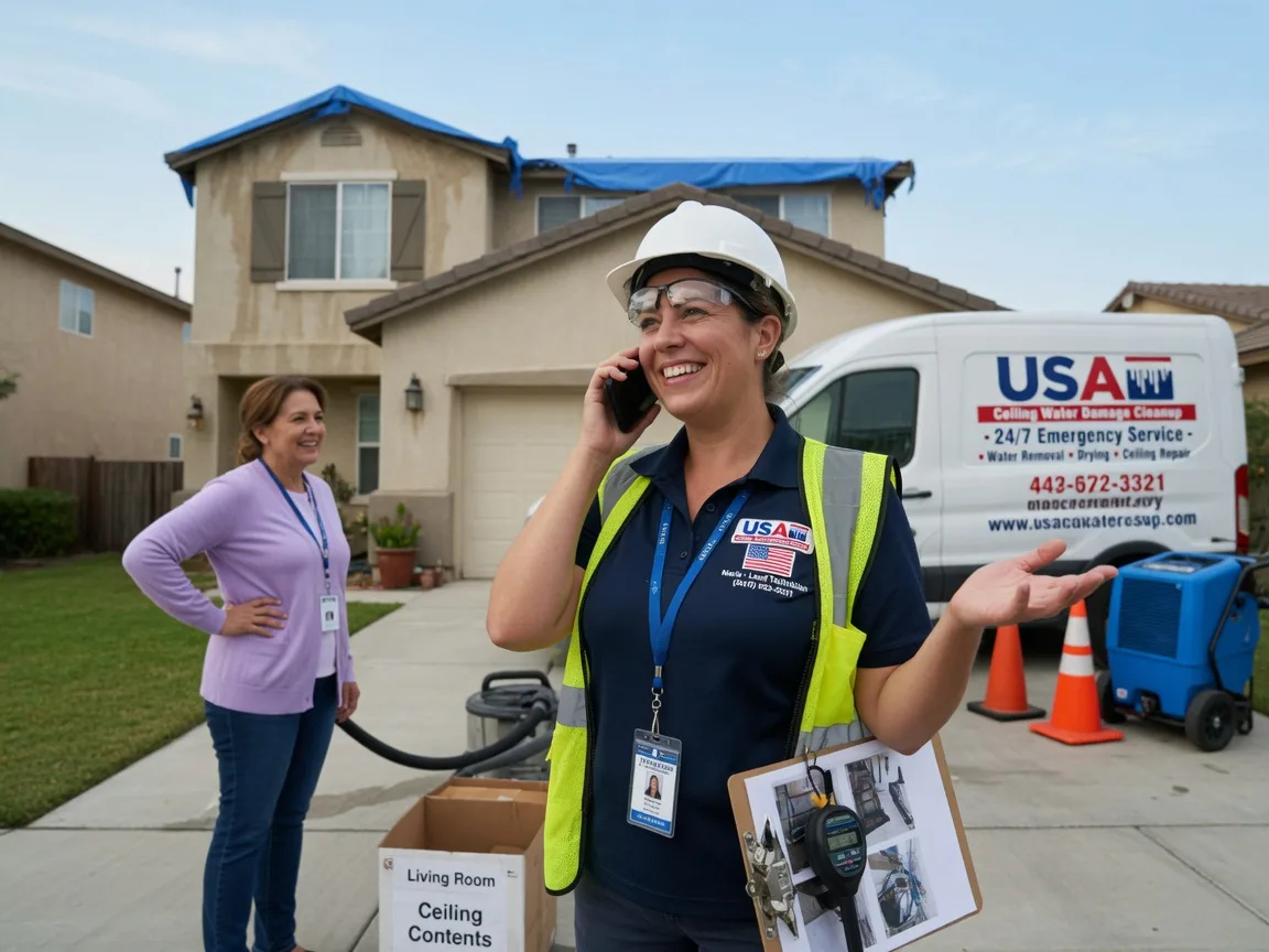 Ceiling Water Damage Restoration Hulbert, OK FAQs
